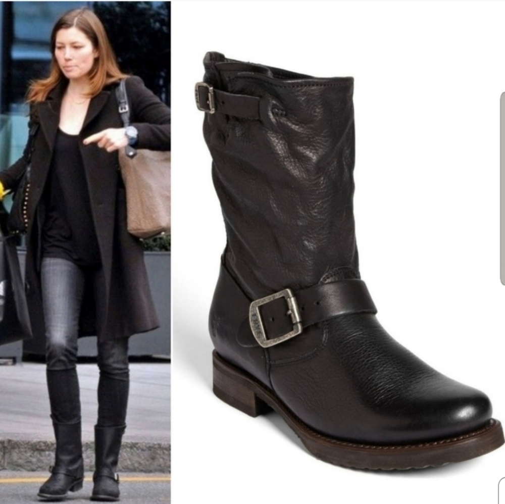 NEW Frye Veronica Short Leather Boots
